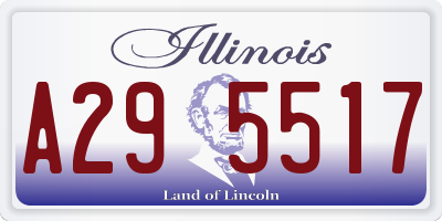 IL license plate A295517