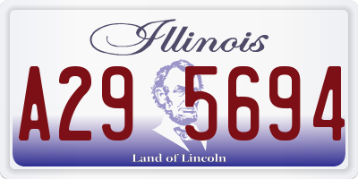 IL license plate A295694
