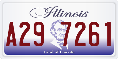 IL license plate A297261