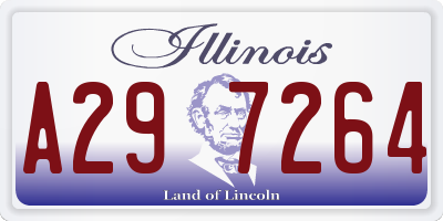 IL license plate A297264
