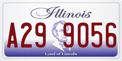 IL license plate A299056