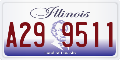 IL license plate A299511