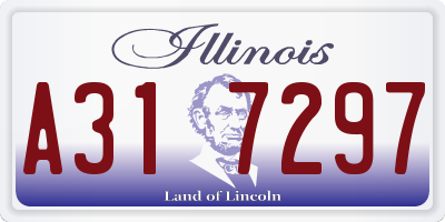 IL license plate A317297