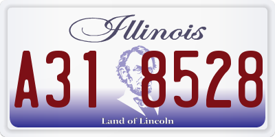 IL license plate A318528