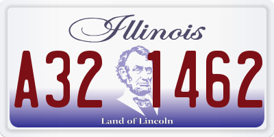 IL license plate A321462
