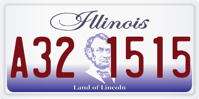 IL license plate A321515