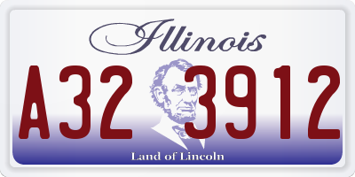 IL license plate A323912
