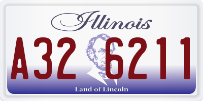 IL license plate A326211