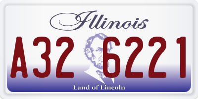 IL license plate A326221