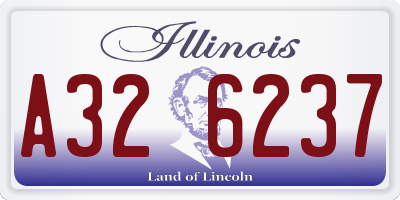 IL license plate A326237