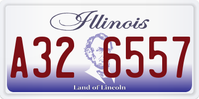 IL license plate A326557