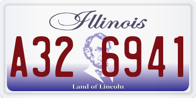 IL license plate A326941