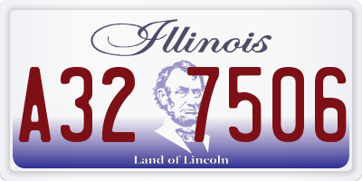 IL license plate A327506