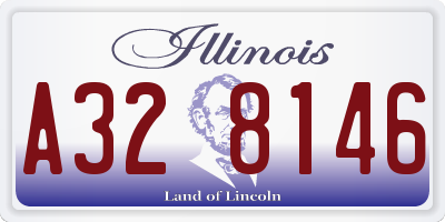 IL license plate A328146