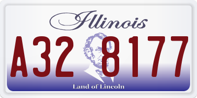 IL license plate A328177