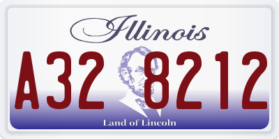 IL license plate A328212