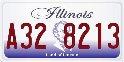 IL license plate A328213