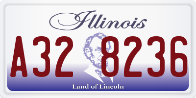 IL license plate A328236