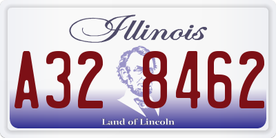 IL license plate A328462