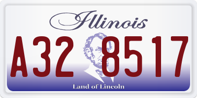 IL license plate A328517