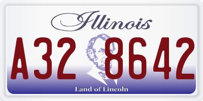 IL license plate A328642