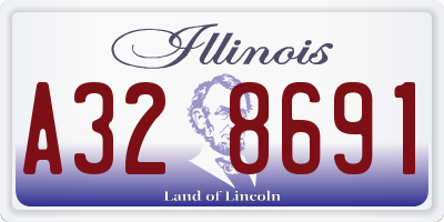 IL license plate A328691