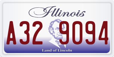 IL license plate A329094
