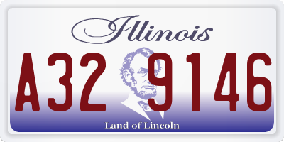 IL license plate A329146