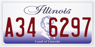 IL license plate A346297
