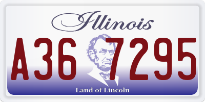 IL license plate A367295