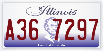 IL license plate A367297