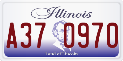 IL license plate A370970