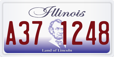 IL license plate A371248