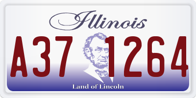 IL license plate A371264