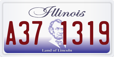 IL license plate A371319