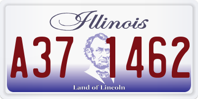 IL license plate A371462