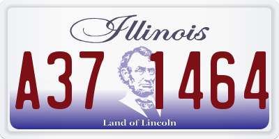 IL license plate A371464