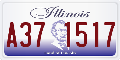 IL license plate A371517