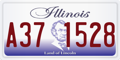 IL license plate A371528