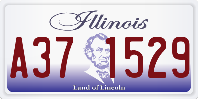 IL license plate A371529