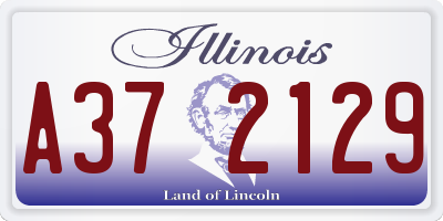 IL license plate A372129