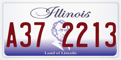 IL license plate A372213