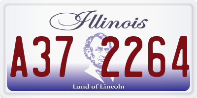 IL license plate A372264