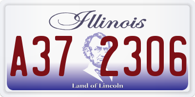 IL license plate A372306