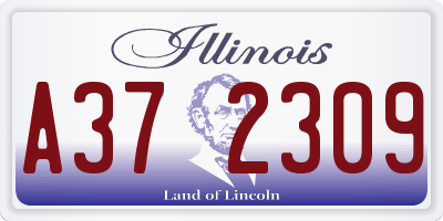 IL license plate A372309
