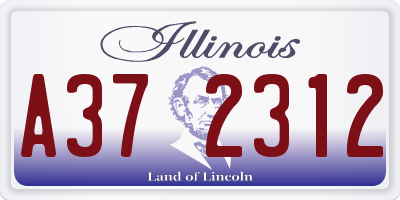 IL license plate A372312