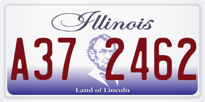 IL license plate A372462