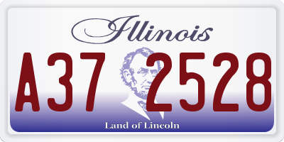 IL license plate A372528