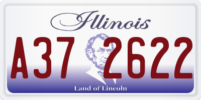 IL license plate A372622