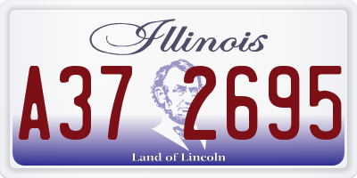 IL license plate A372695